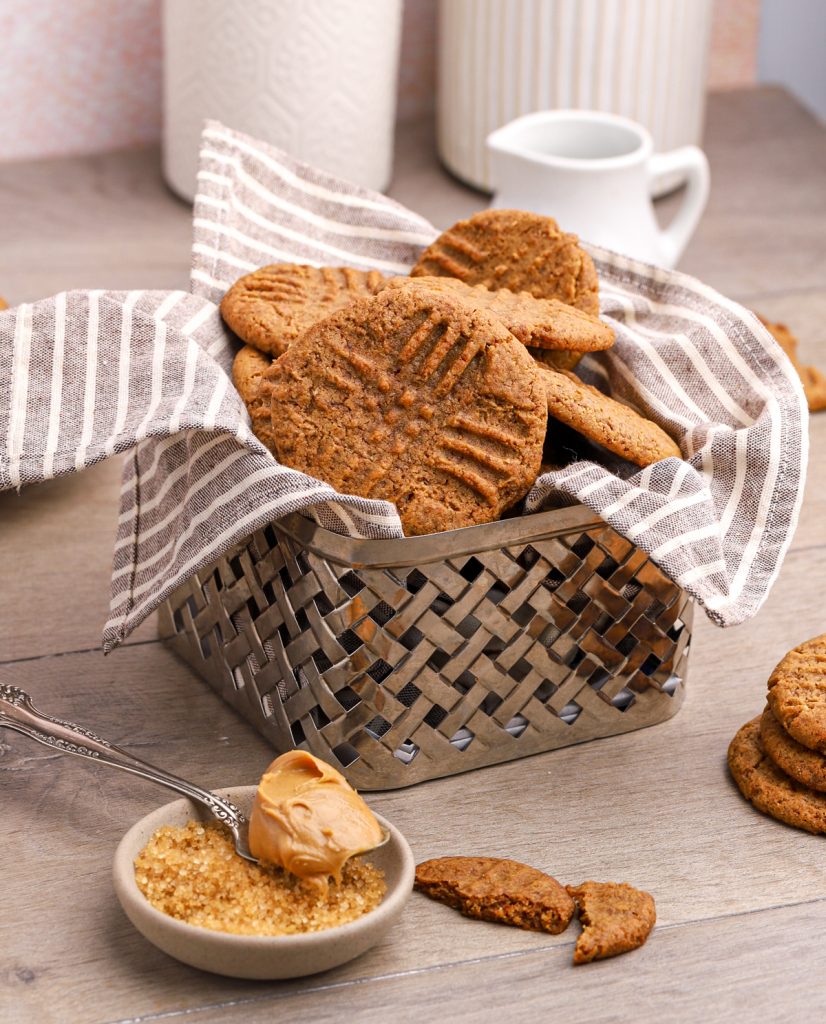 Gluten free vegan peanut butter cookies