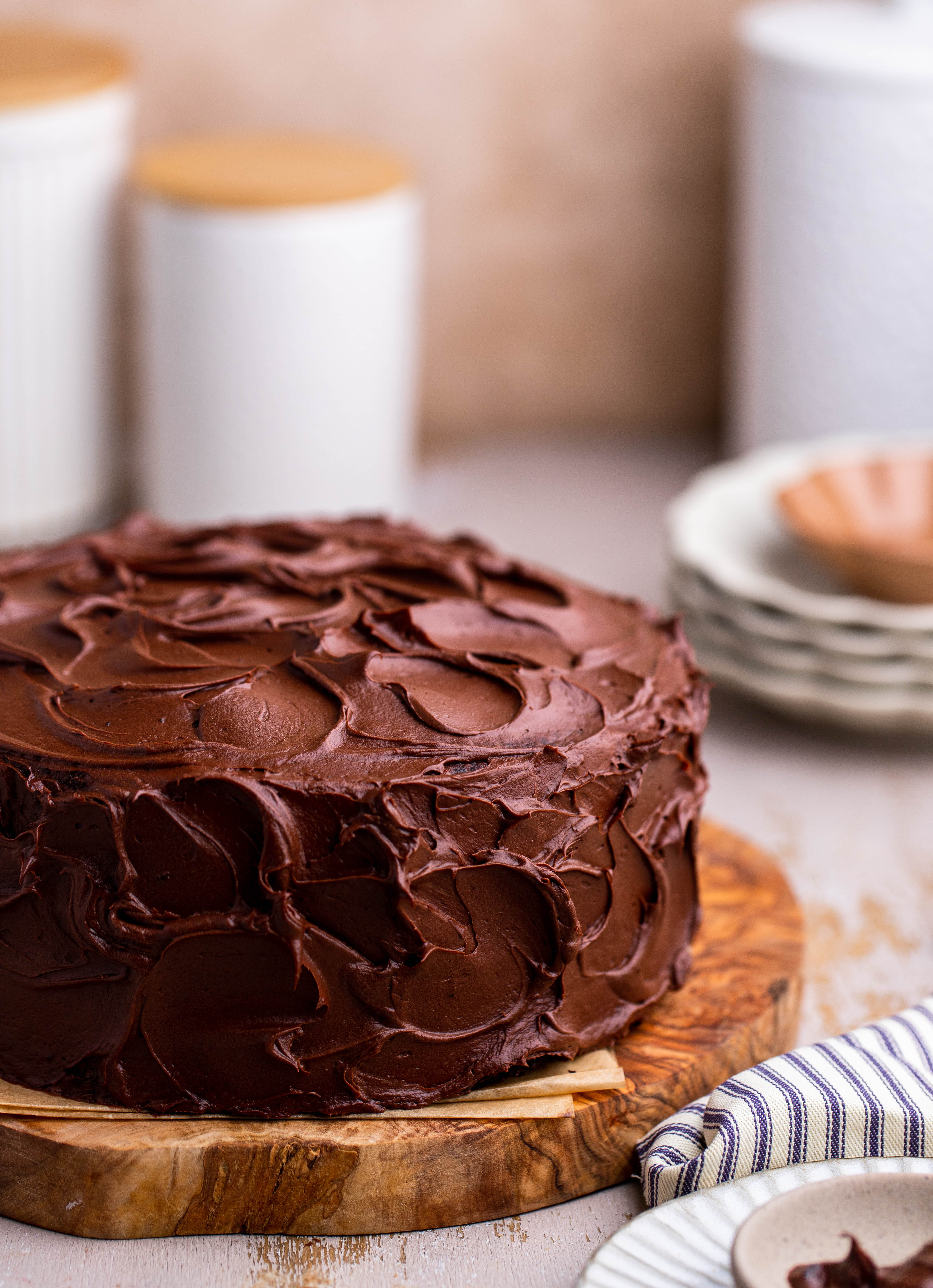 Forever Super Moist Chocolate Cake Fudge Frosting