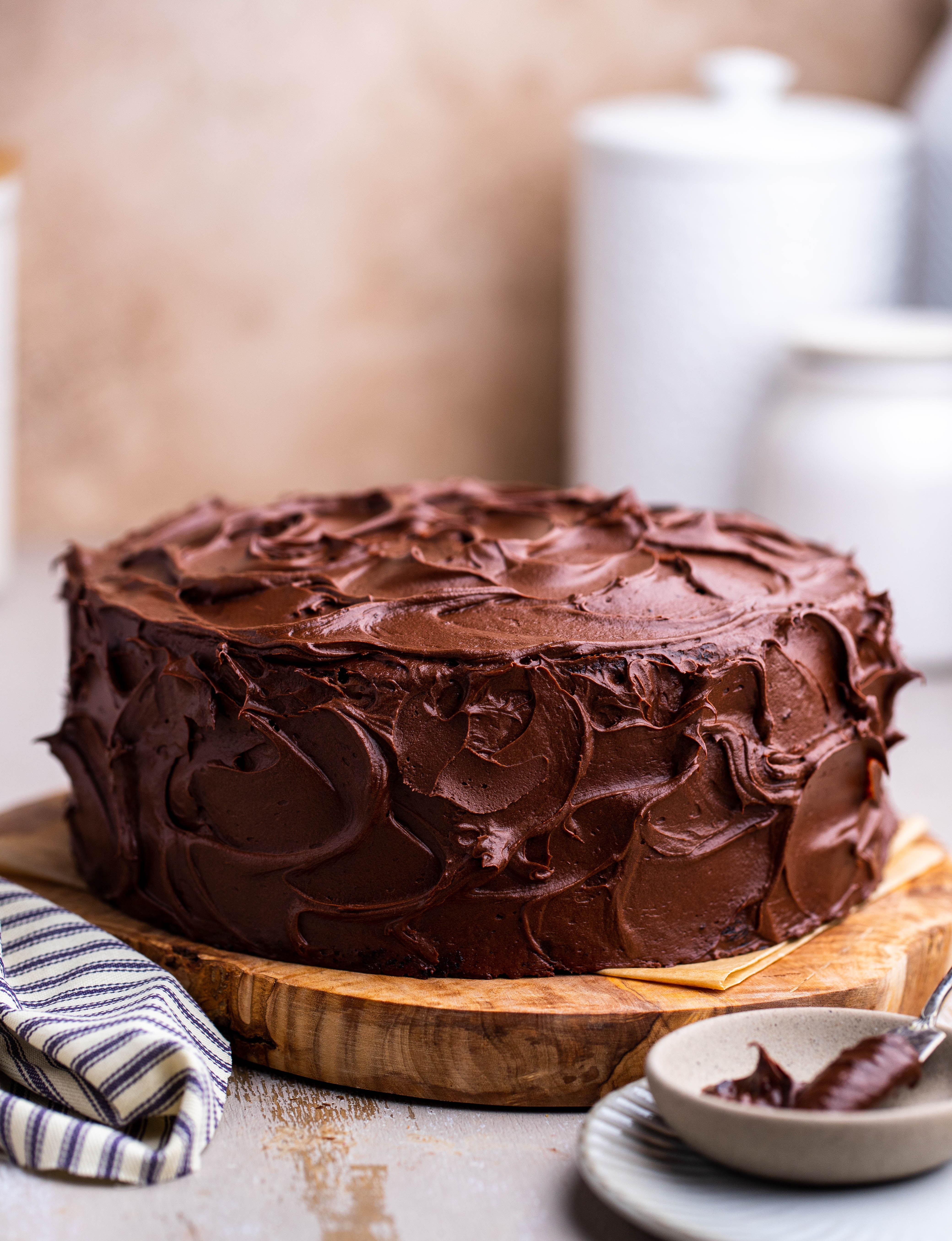 Forever Super Moist Chocolate Cake Fudge Frosting