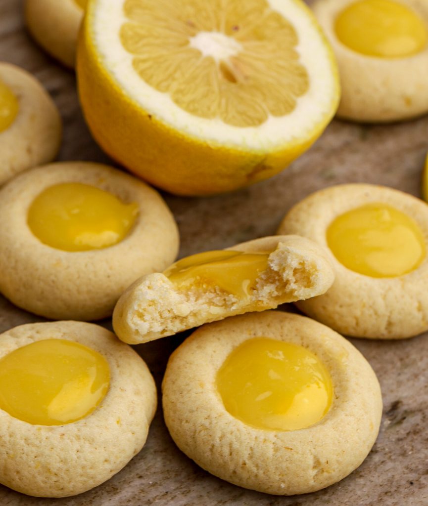 Lemon Curd Cookies