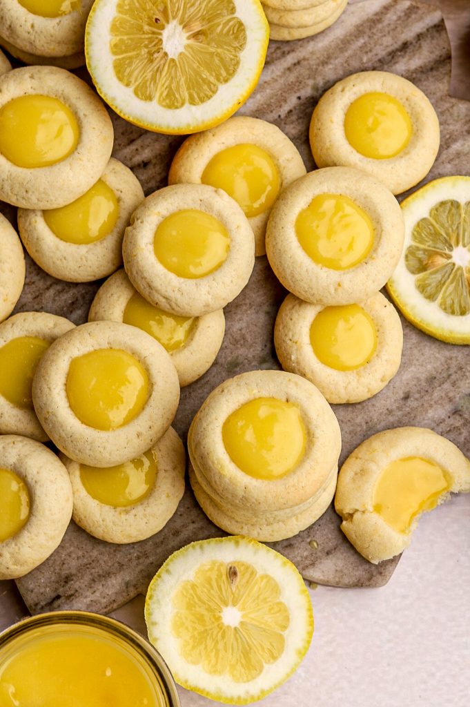 Lemon Curd Cookies