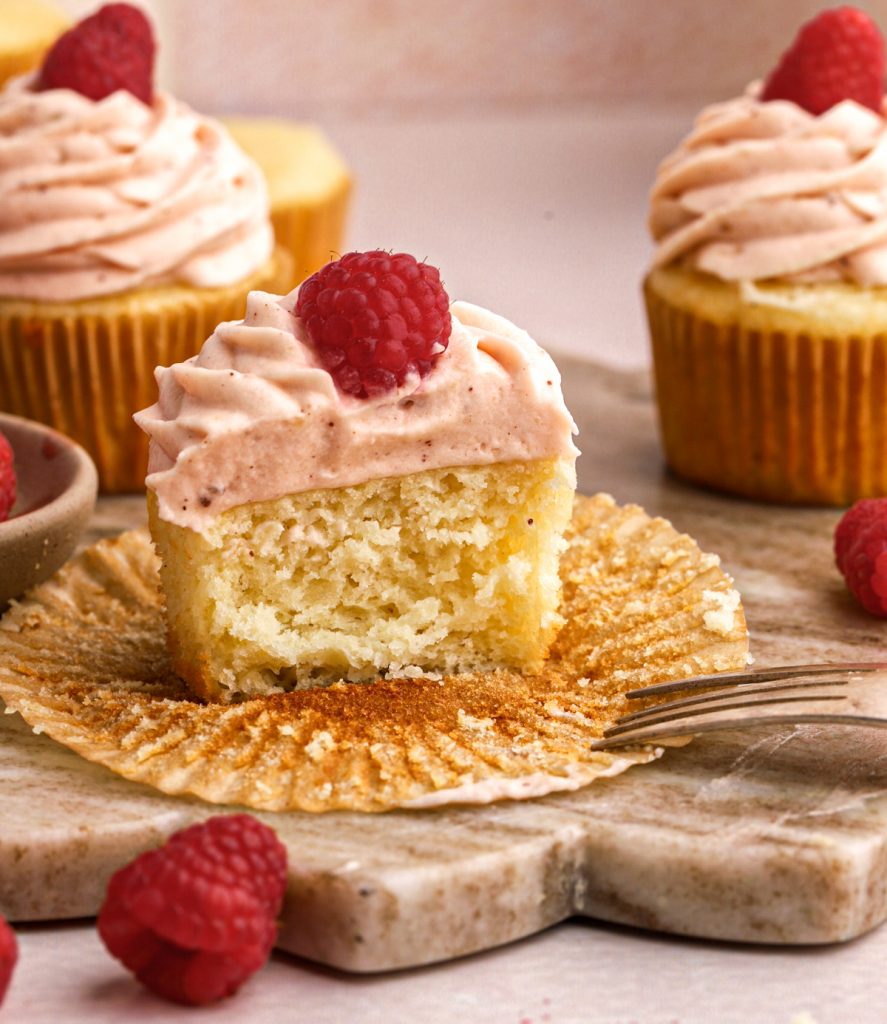 Raspberry Cupcakes