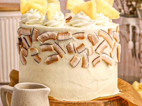 Pina Colada Rum Cake • The Crumby Kitchen