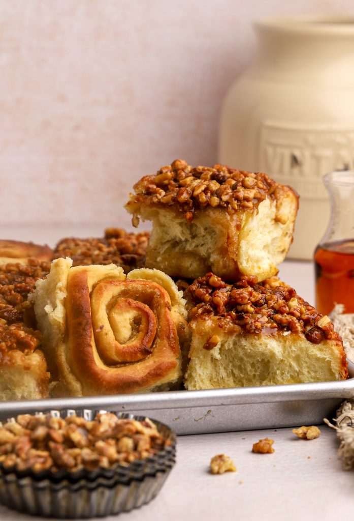 Maple Walnut Sticky Buns