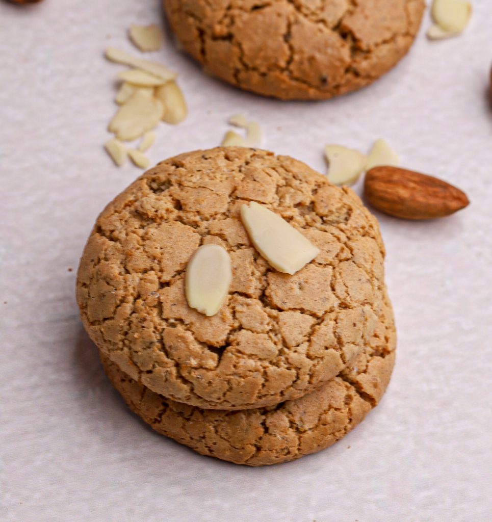 Walnut Crackle Cookies