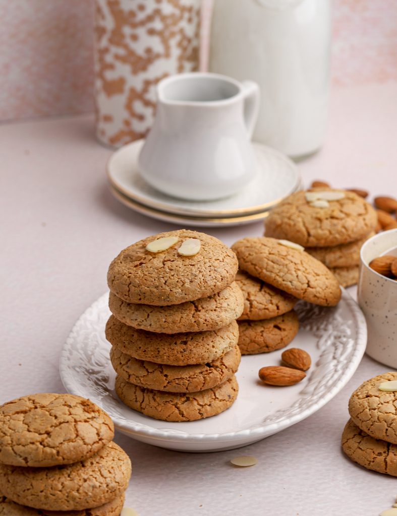 Walnut Crackle Cookies