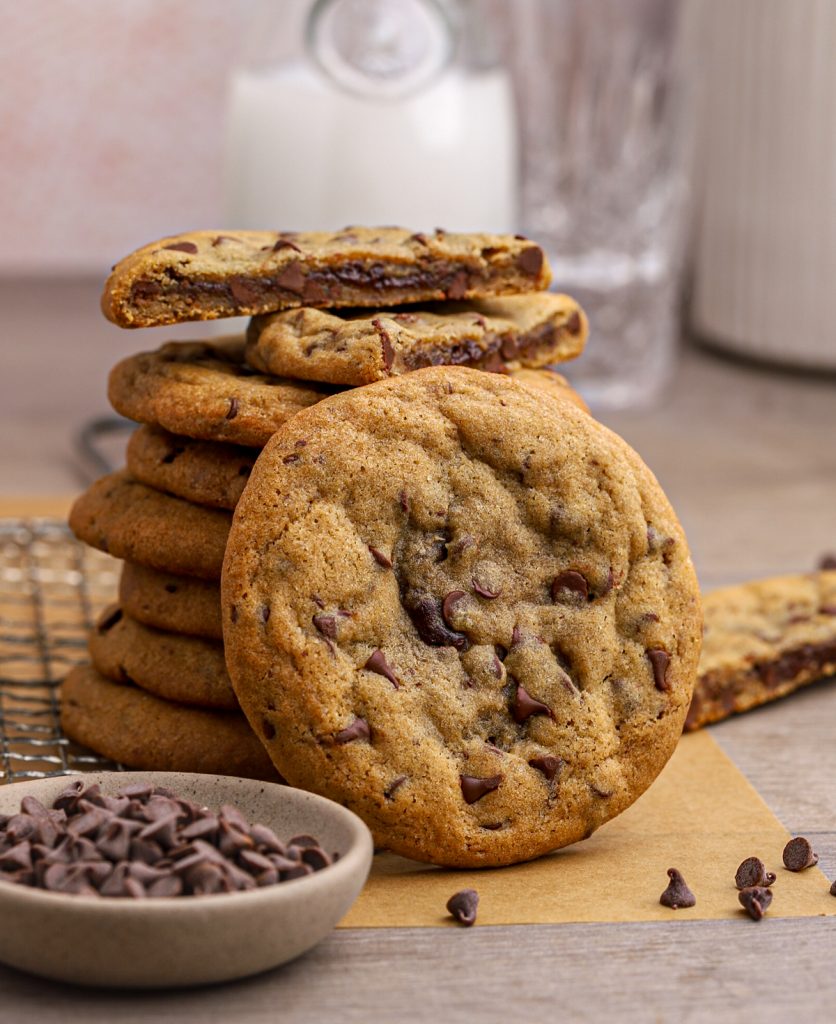 Stuffed Chocolate chip cookies