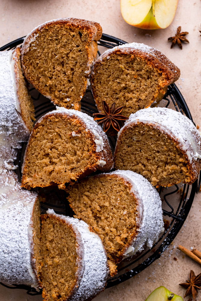 Applesauce Spice Bundt Cake