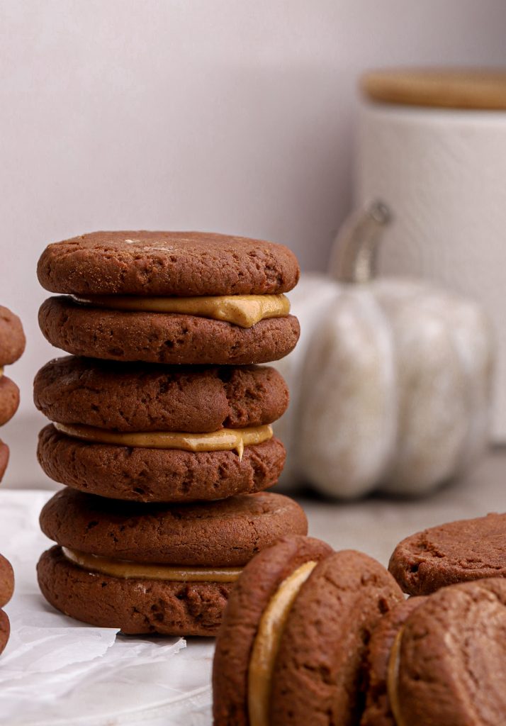 Pumpkin Chocolate Whoopie Pies