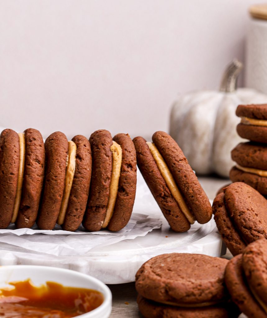 Pumpkin Chocolate Whoopie Pie