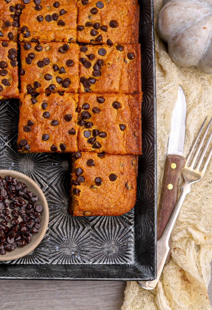 Pumpkin Chocolate Squares