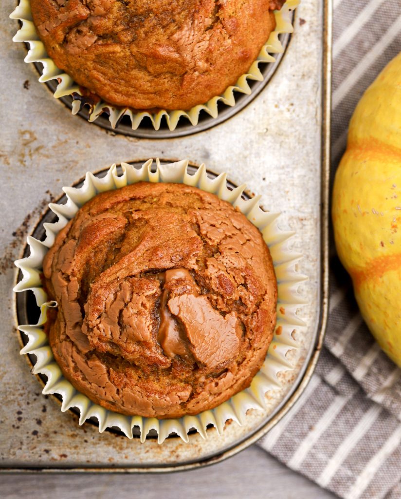 Pumpkin Biscoff Muffins