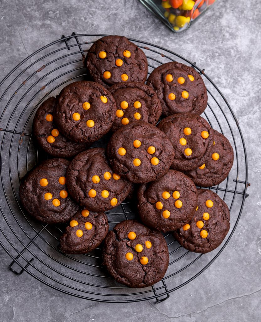 Halloween Chocolate Cookies