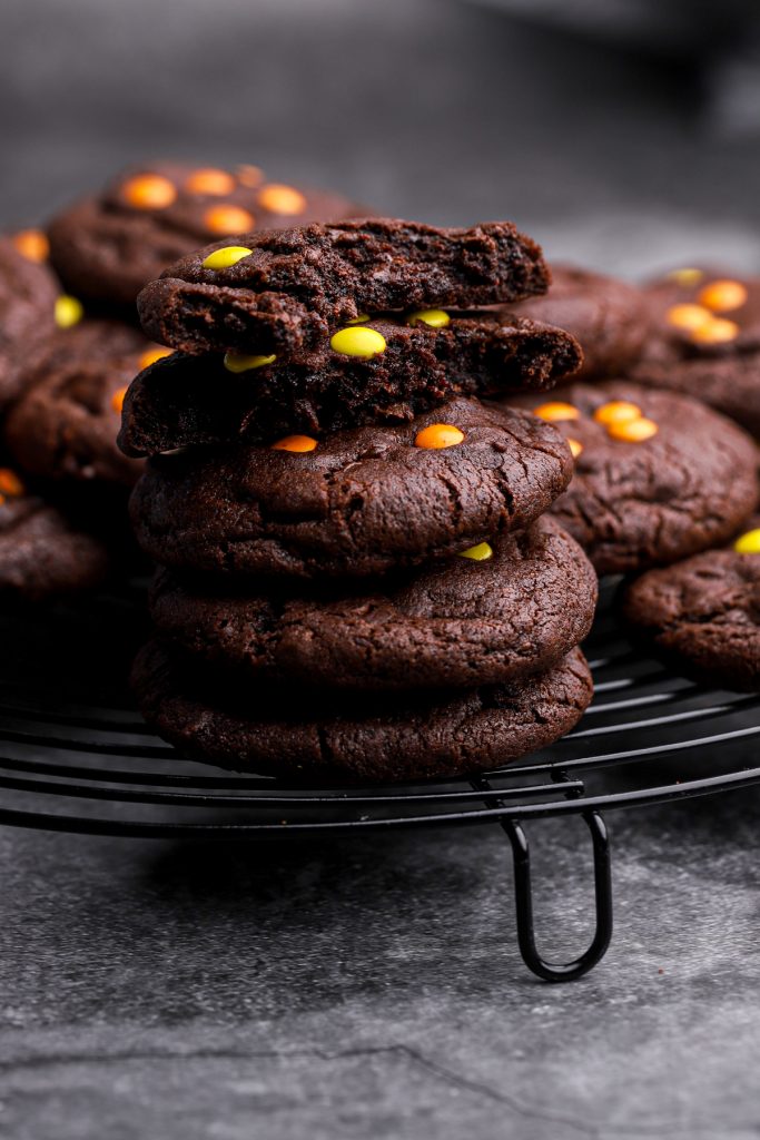 Halloween Chocolate Cookies