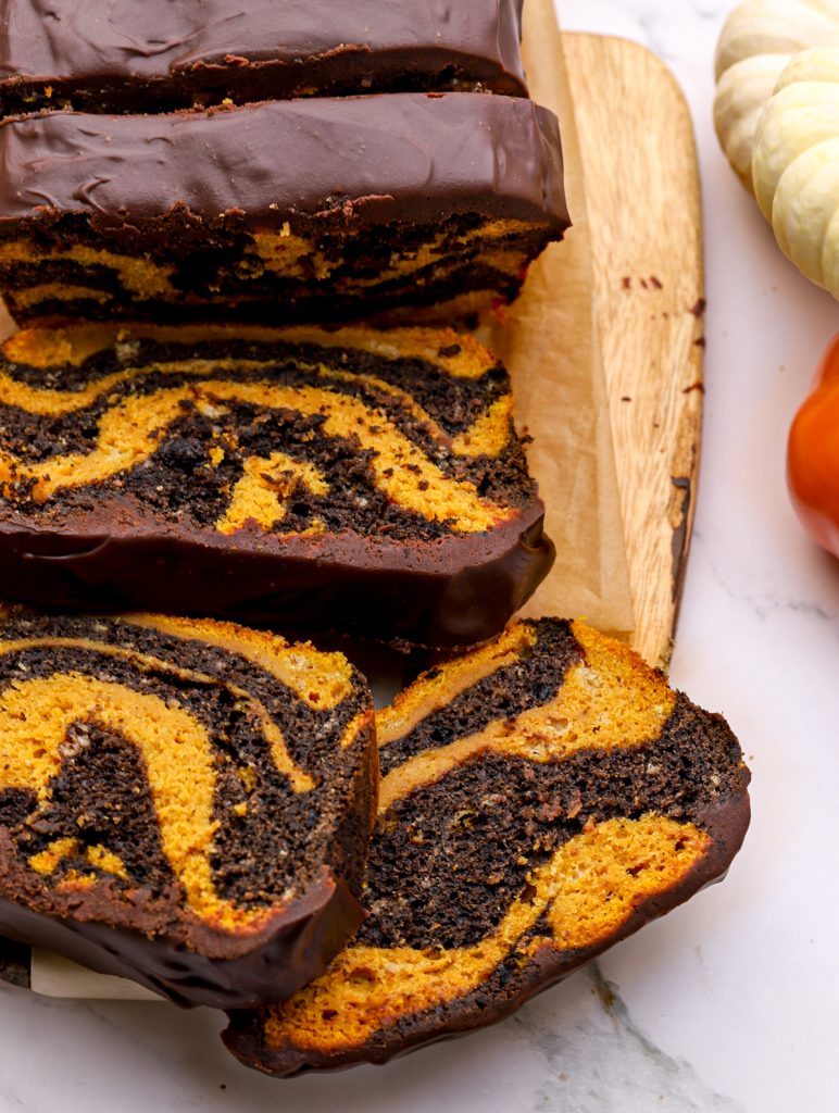 Pumpkin Dark Chocolate Loaf