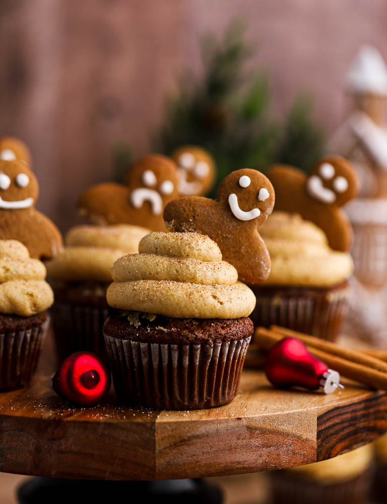 Gingerbread cupcakes 