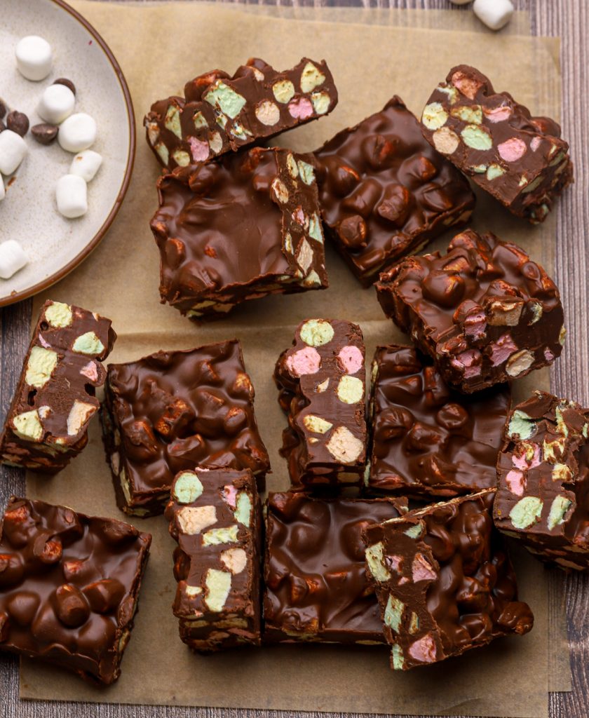 Chocolate Marshmallow Squares