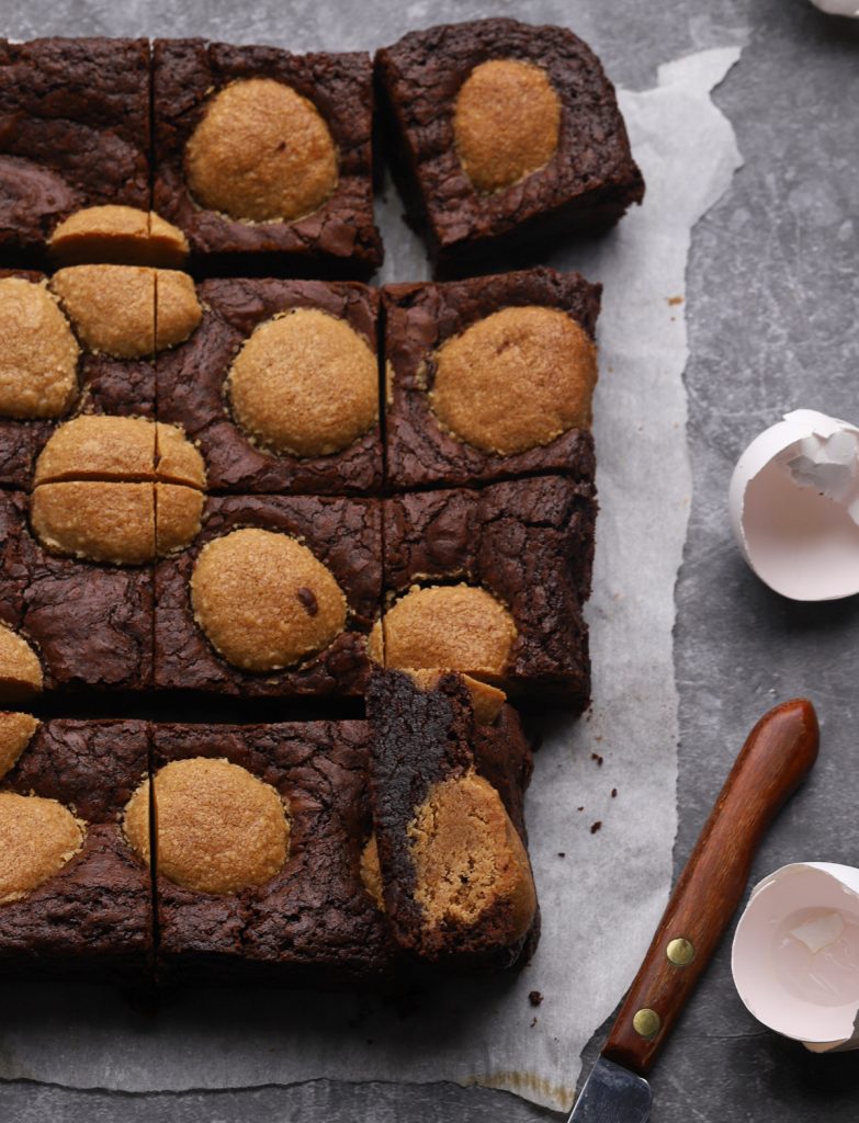 Peanut Butter Brownies