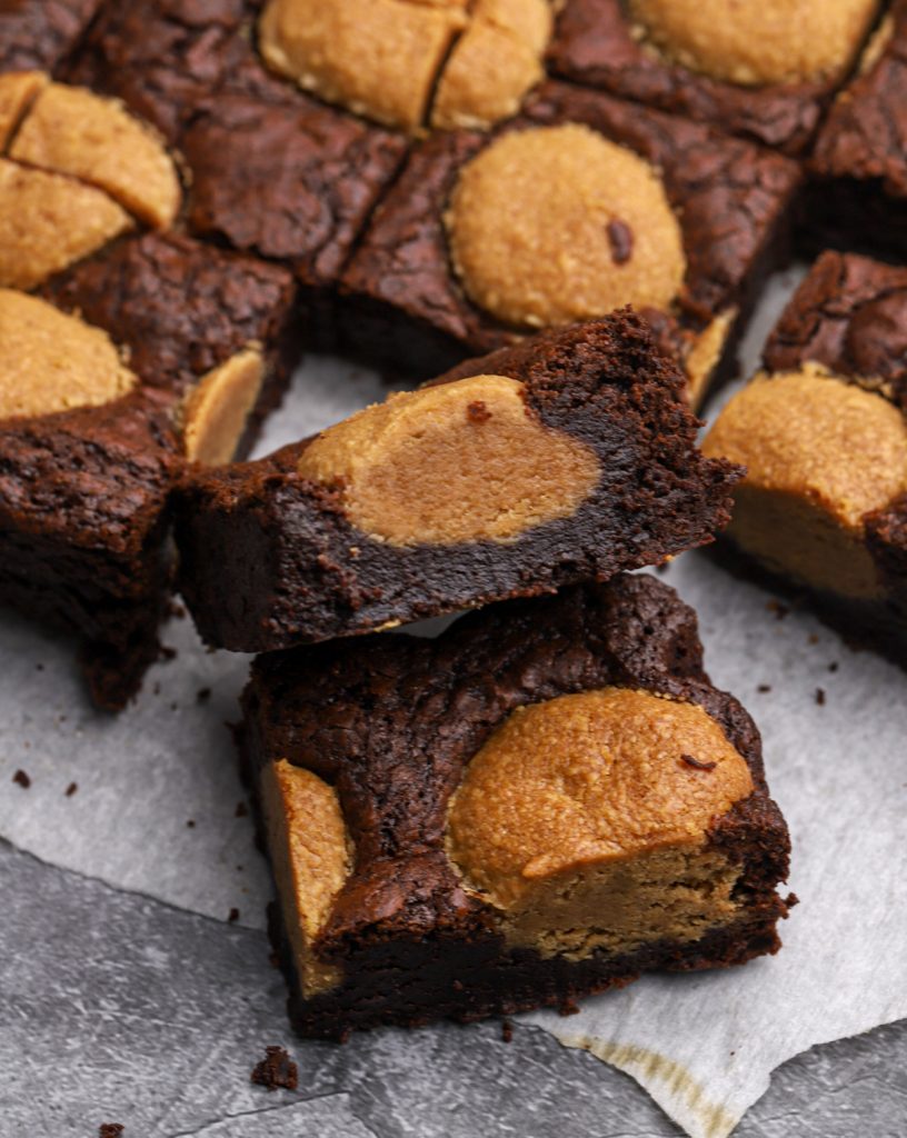 Peanut Butter Brownies