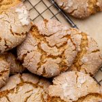 Peanut Butter Crackle Cookies