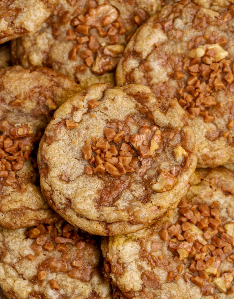 Toffee Walnut Cookies