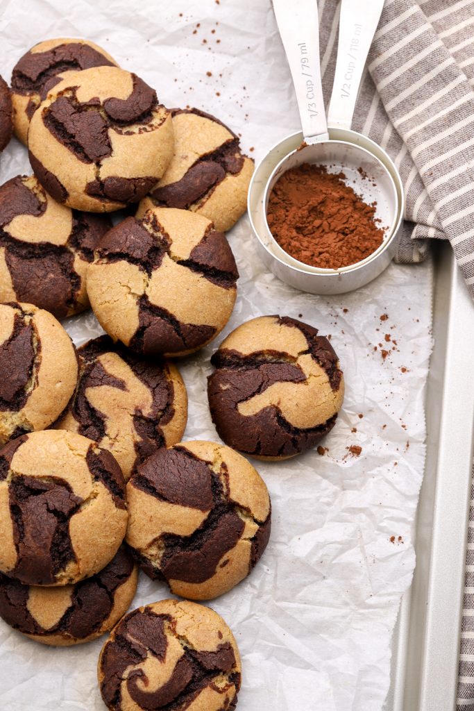 Brown Butter Marble Cookies