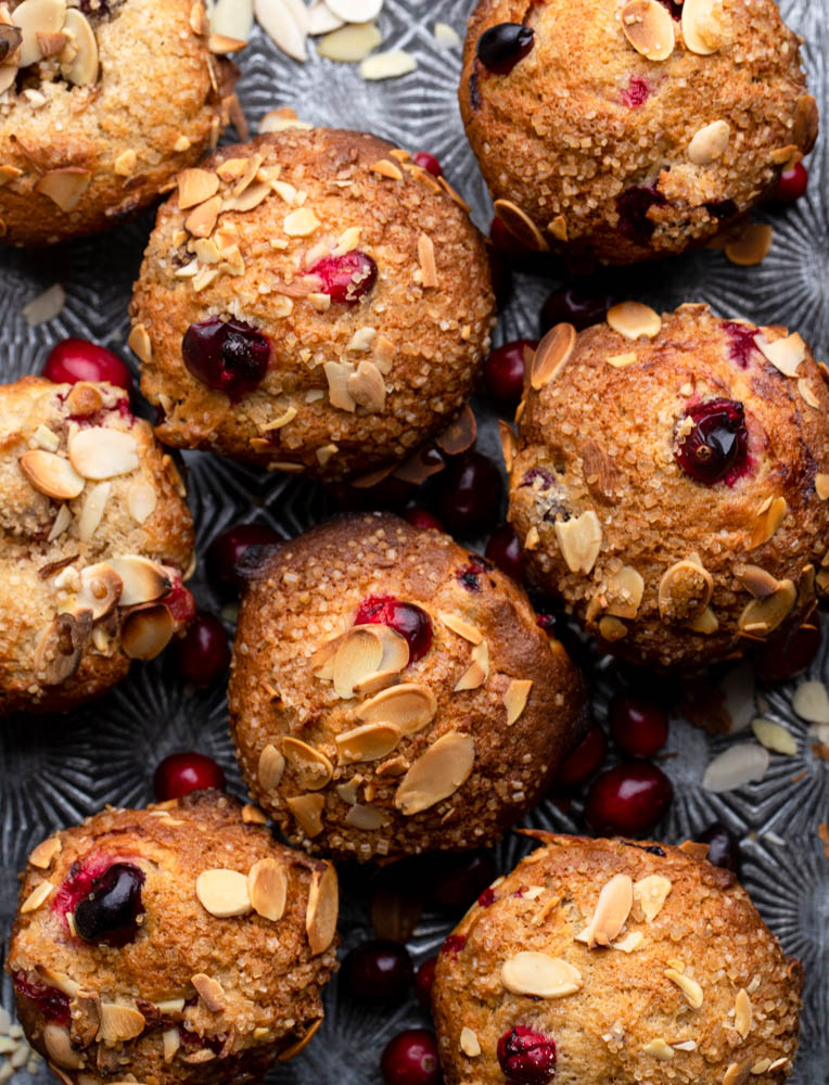 Almond-Cranberry-Muffins