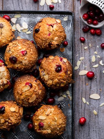 Almond-Cranberry-Muffins