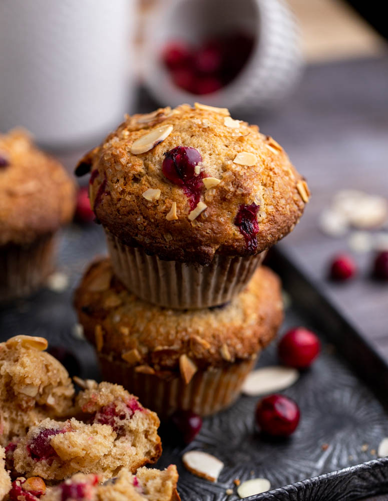 Almond-Cranberry-Muffins