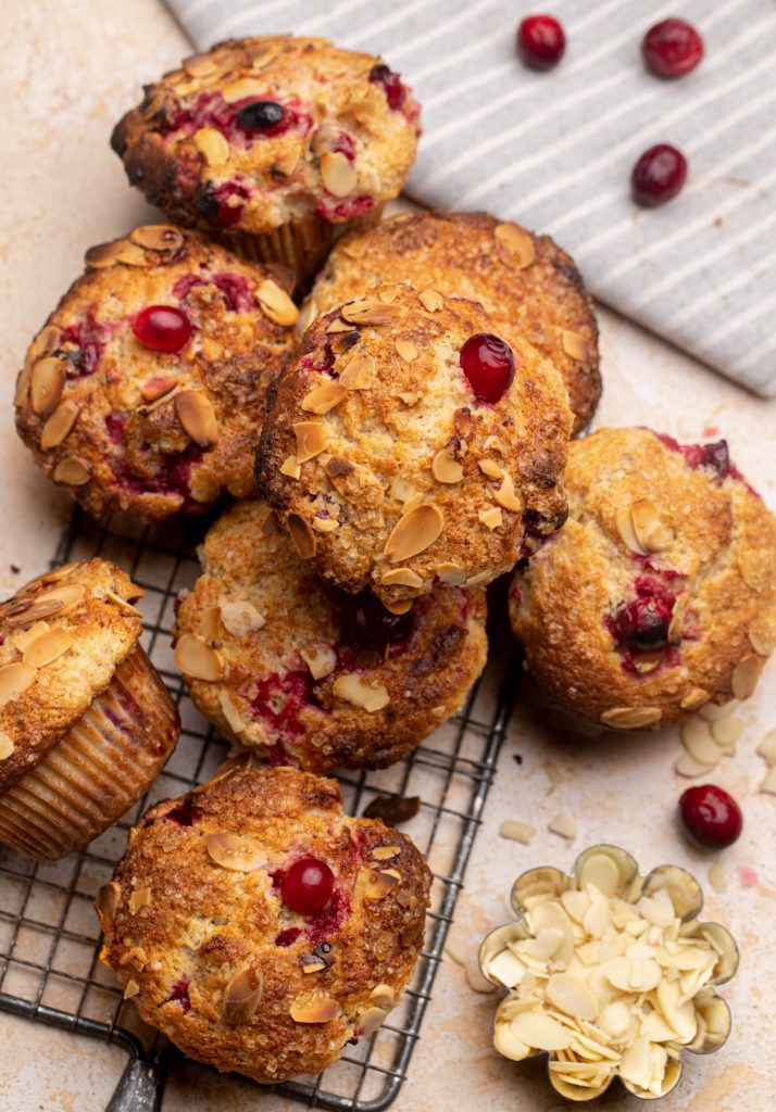 Cranberry Almond Muffins