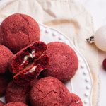 Red Velvet Stuffed Cookies