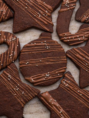 Chocolate Shortbread Cookies