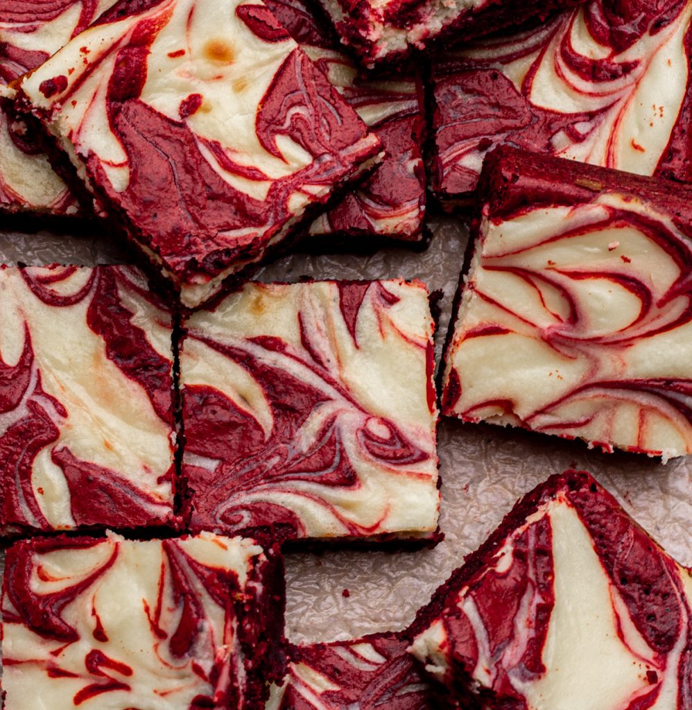 Red Velvet Cheesecake Brownies