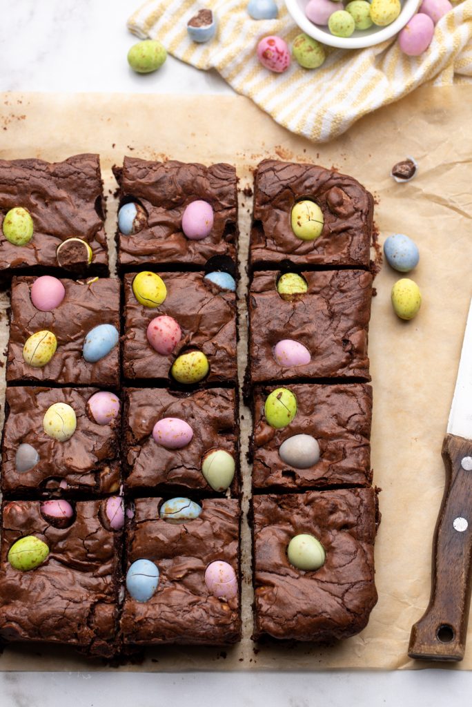 Mini Egg Brownie