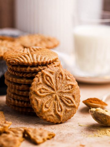 Biscoff Stamp Cookies