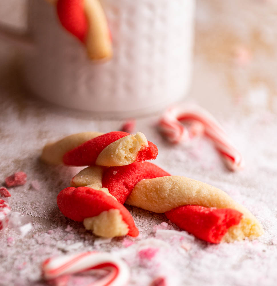 Candy Cane Cookies 