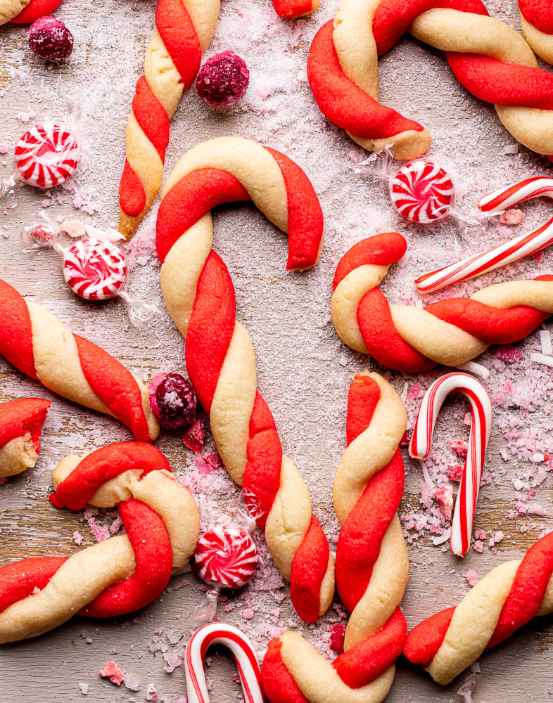 Candy Cane Cookies 