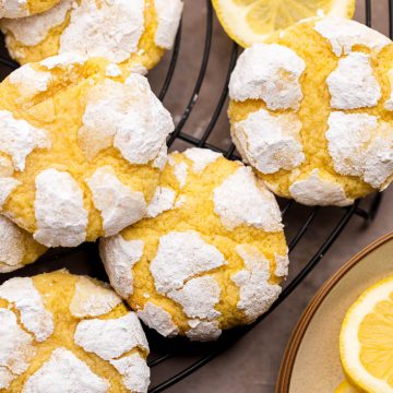 Lemon Crackle Cookies