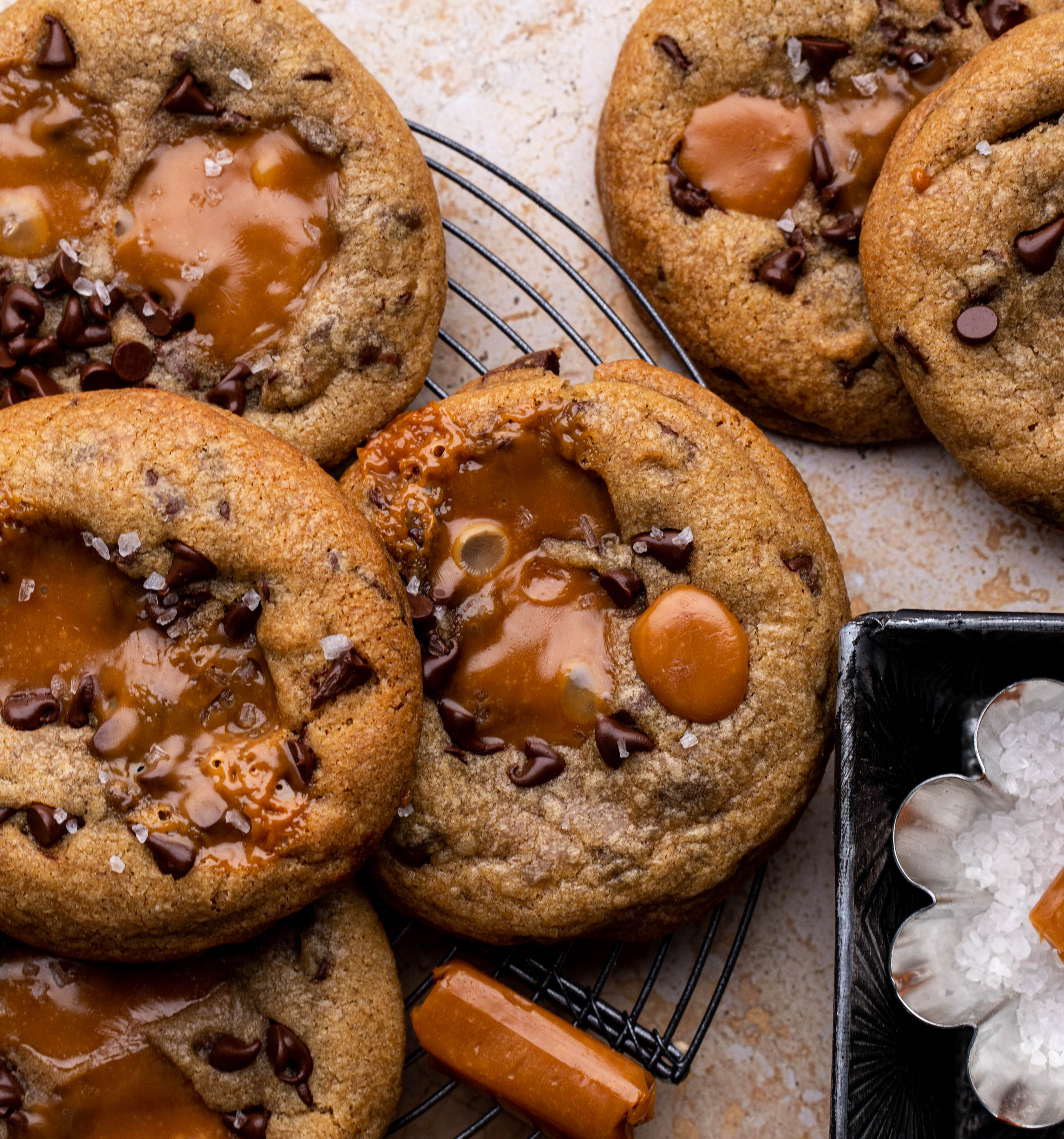 Chocolate-Salted-Caramel-Cookies
