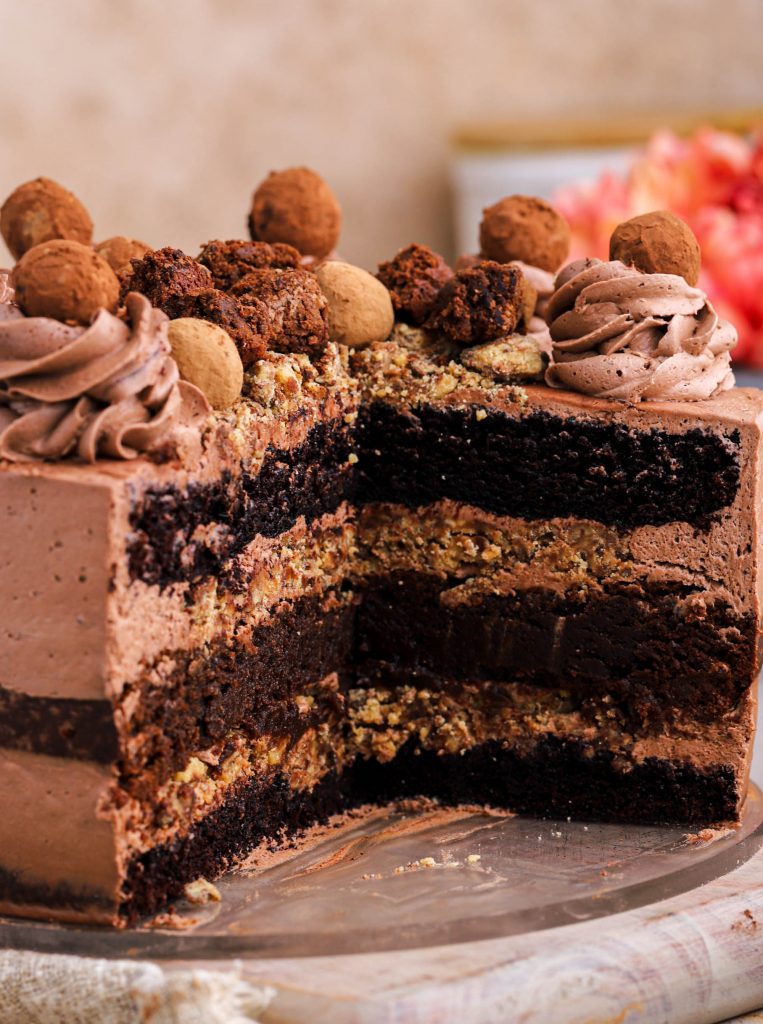 Brownie Cookie Dough Cake