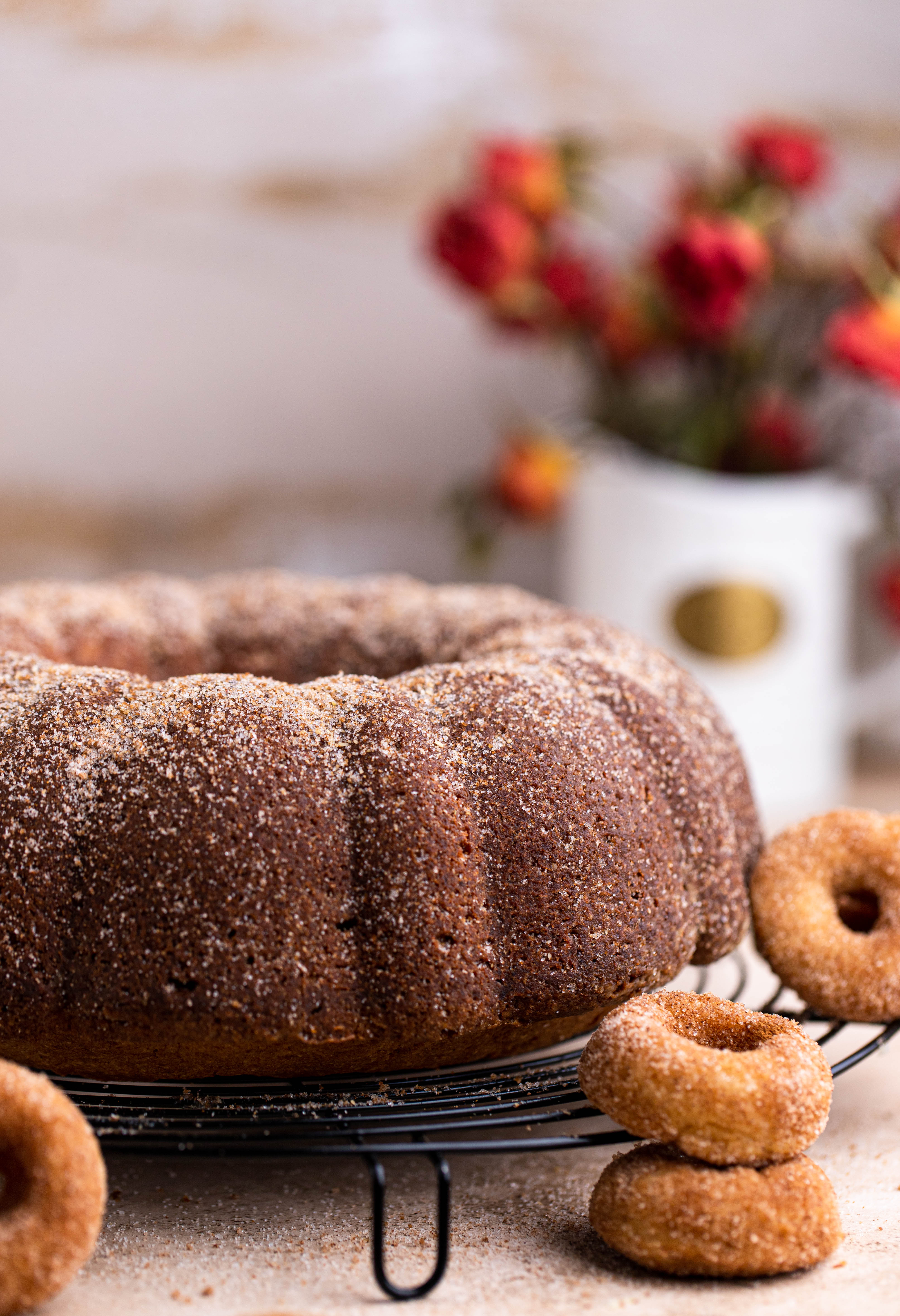 Brown Butter Donut Cake
