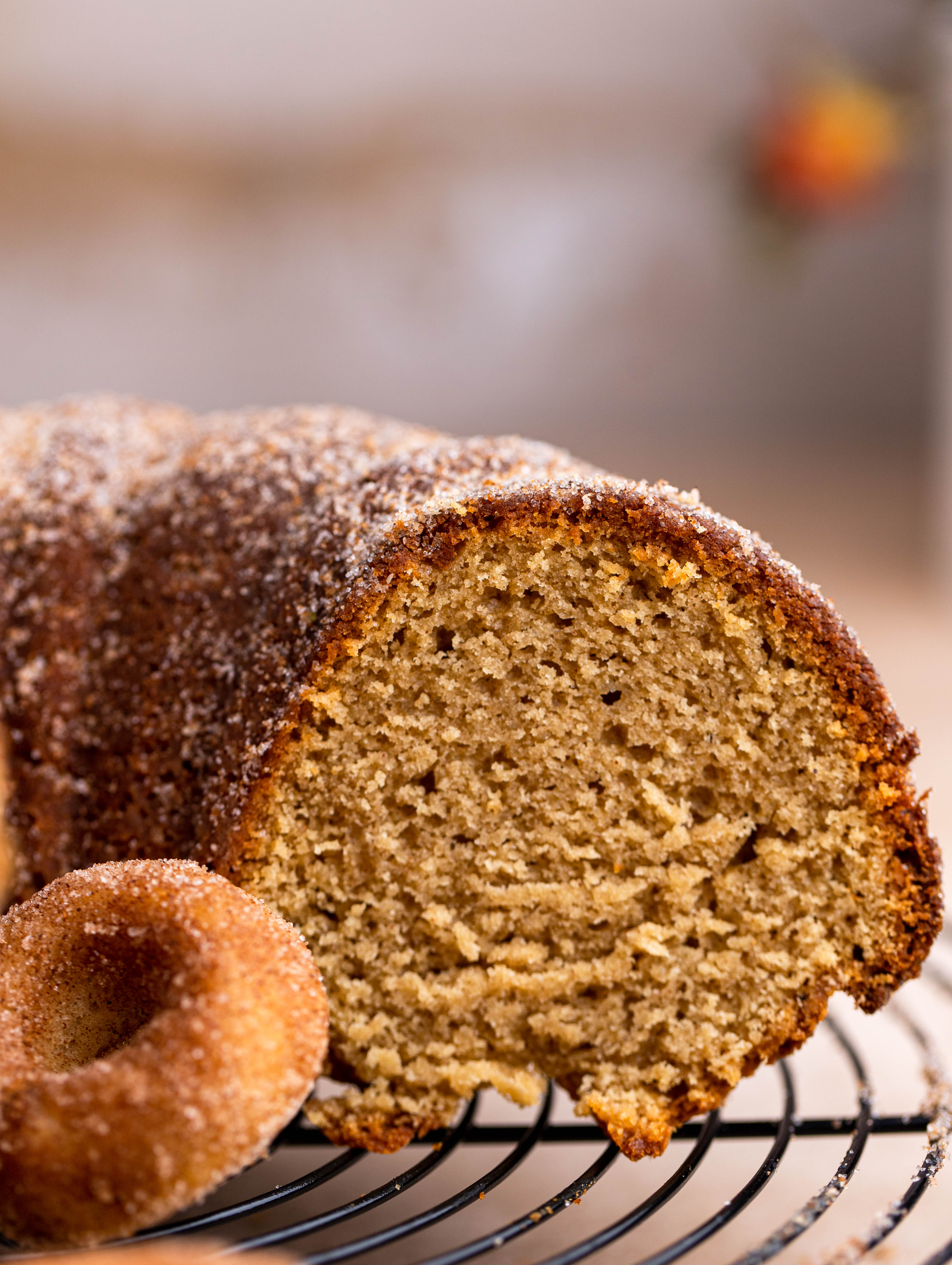 Brown Butter Donut Cake