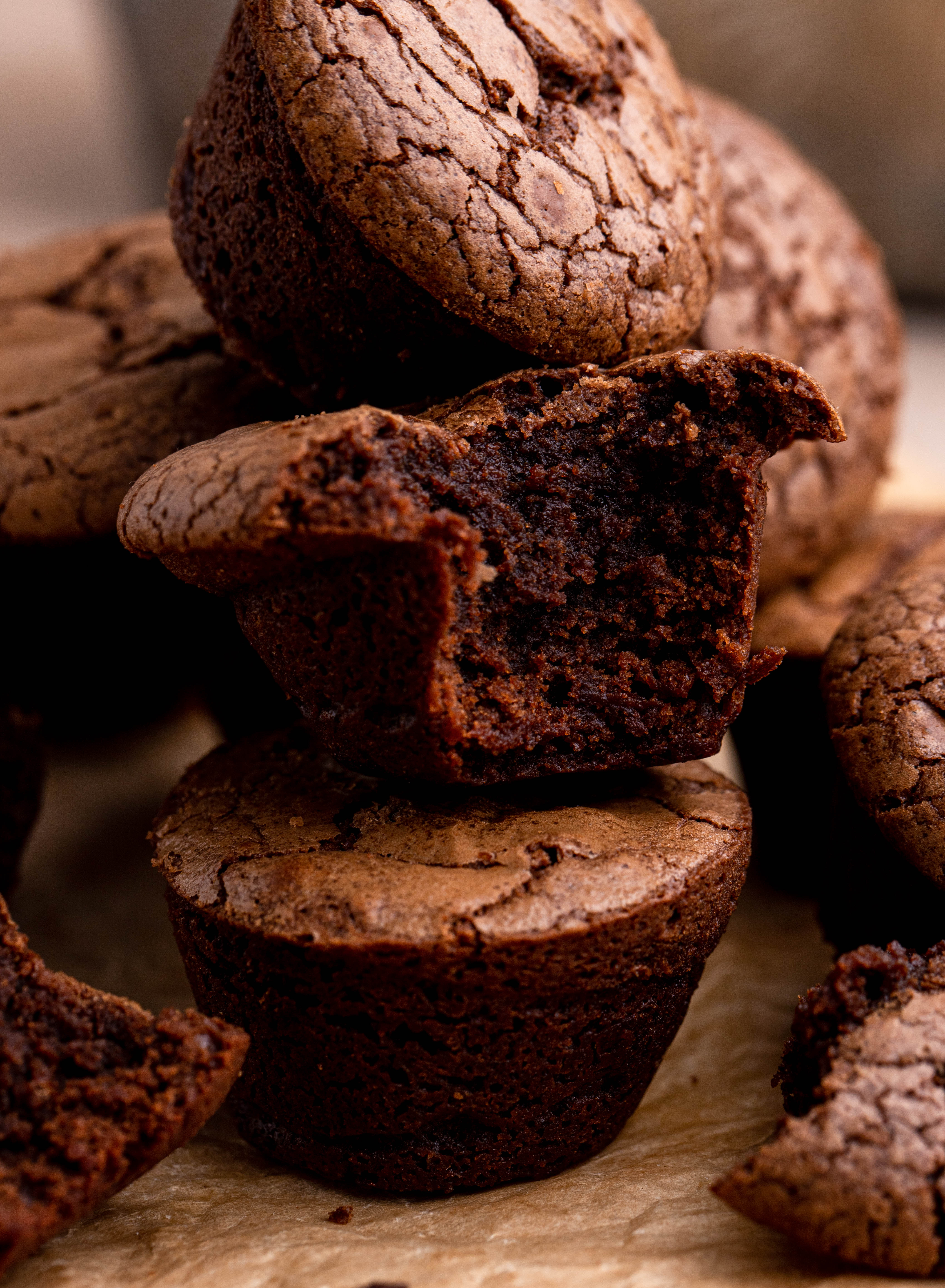 Bite Size Brownie Cups