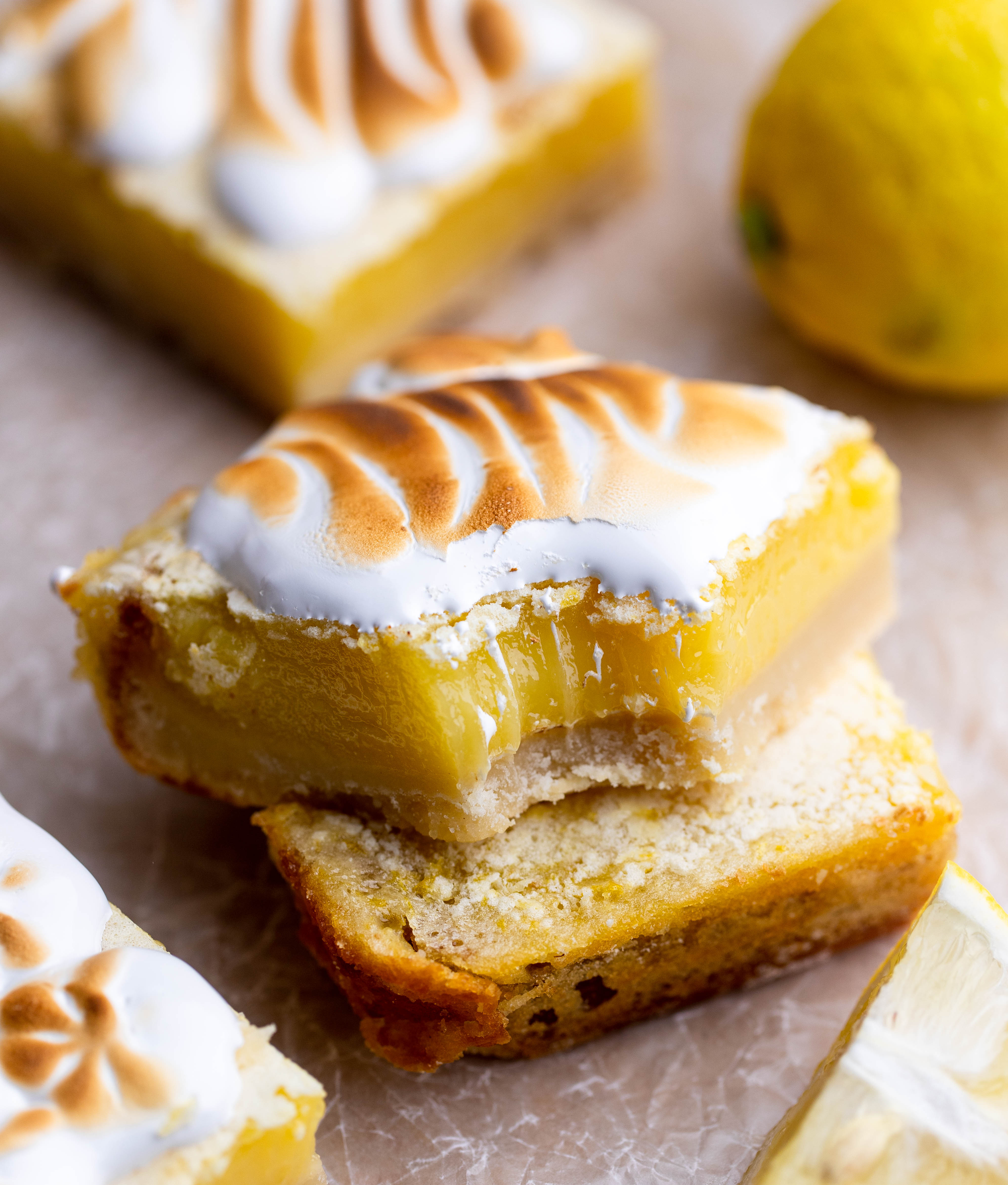 Lemon Meringue Bars