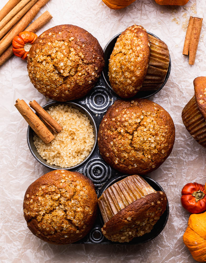 Pumpkin Cheesecake Muffins