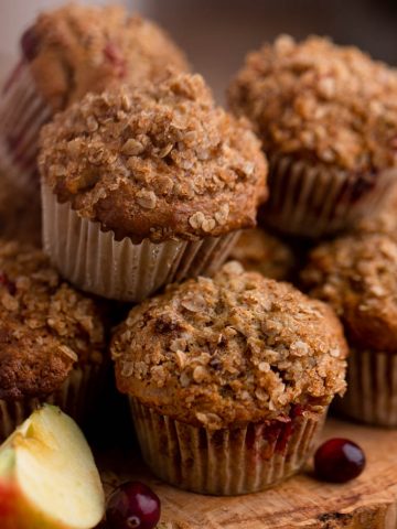 Apple Cranberry Muffins