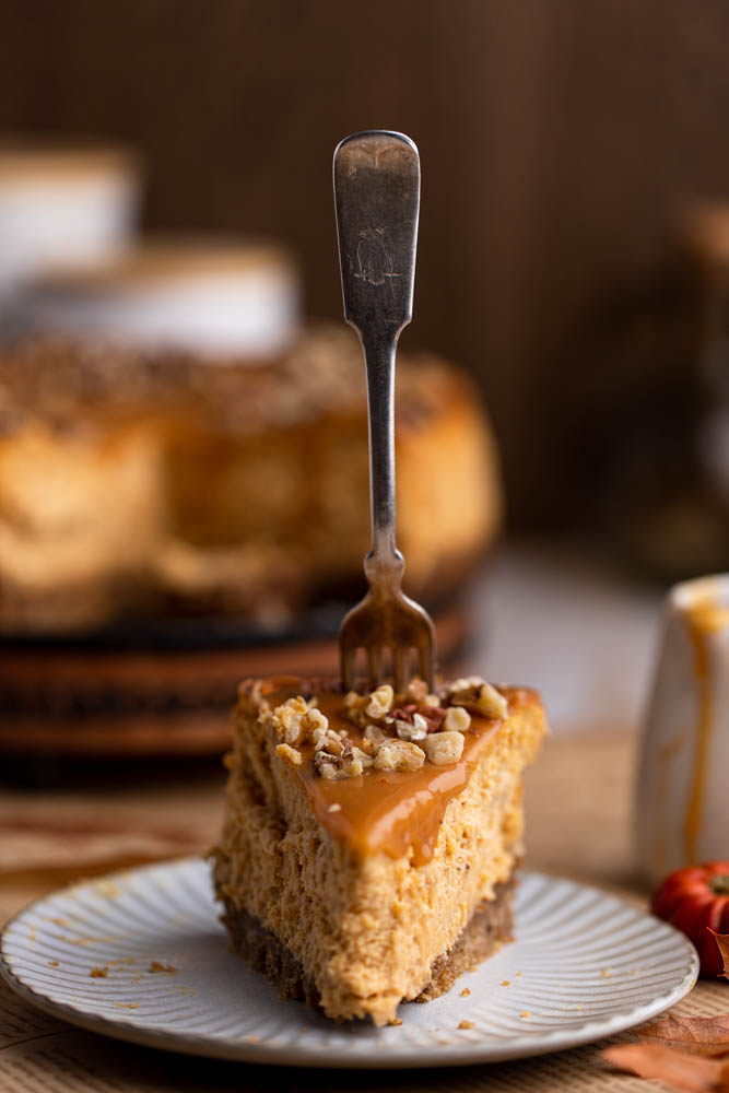 Pumpkin Caramel Cheesecake