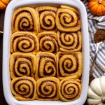 Pumpkin Cinnamon Rolls