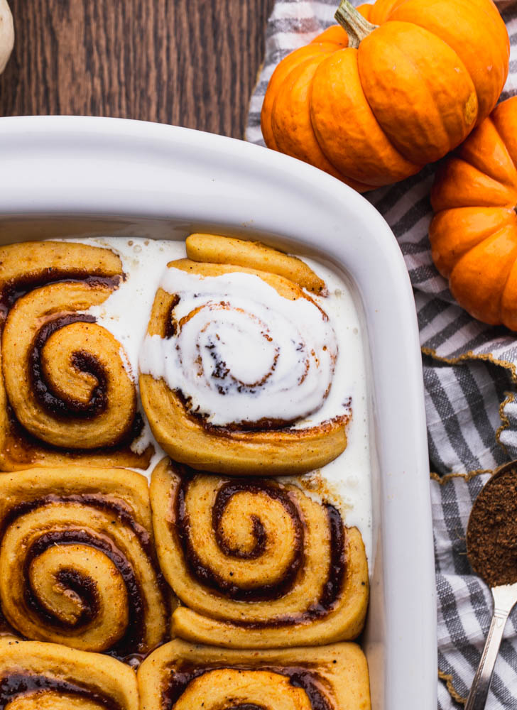 Pumpkin Cinnamon Rolls