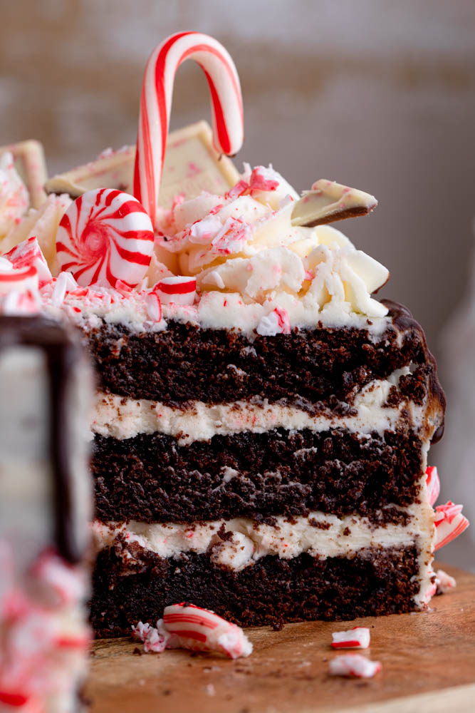 Chocolate Peppermint Cake - Dreamcaketrue